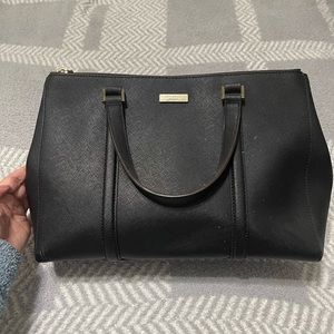 Kate Spade black Large bag with detachable strap